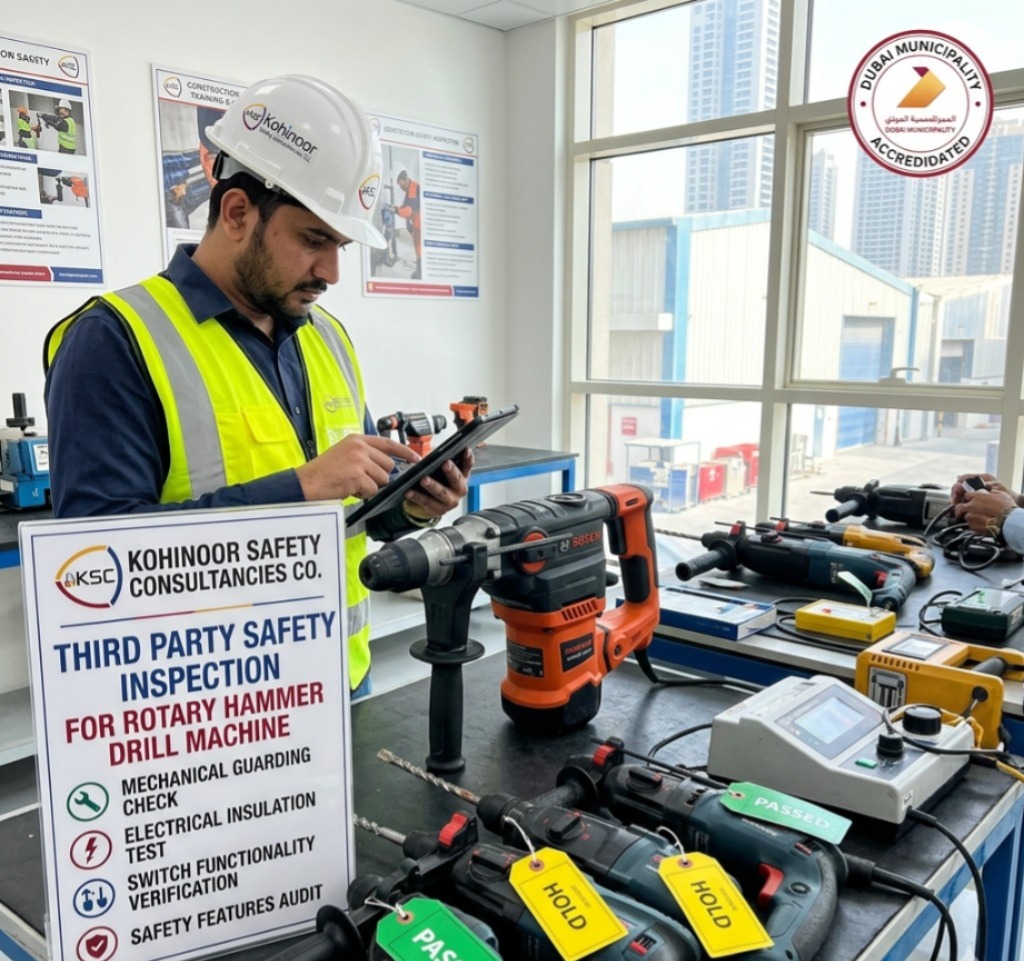 Third Party Safety Inspection For Rotary Hammer Drill Machine